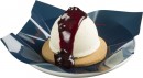 「チーズアイス　クッキー＆ブルーベリー」（写真：あきんどスシローの発表資料より）