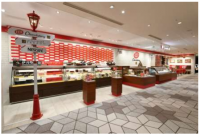 「キットカットショコラトリー伊丹空港店」のイメージ図。(画像: ネスレ日本の発表資料より)