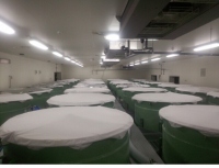 旭酒造の日本酒醸造現場（画像: 富士通の発表資料より）