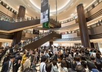 東京ミッドタウン日比谷1階アトリウム。（画像:三井不動産発表資料より）