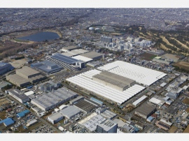 今後、三菱自と共同利用する日産の神奈川県相模原市麻溝台にある自動車補修部品倉庫「相模原部品センター」