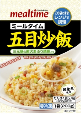ファンデリ―＜３１３７＞（東マ）は、味の素冷凍食品と共同開発した「ミールタイム五目炒飯」を６月１日（金）より、『ミールタイム』で販売する。
