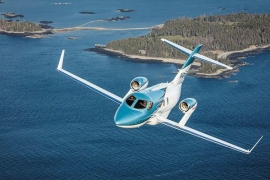 HondaJet Elite。（画像:本田技研工業発表資料より）