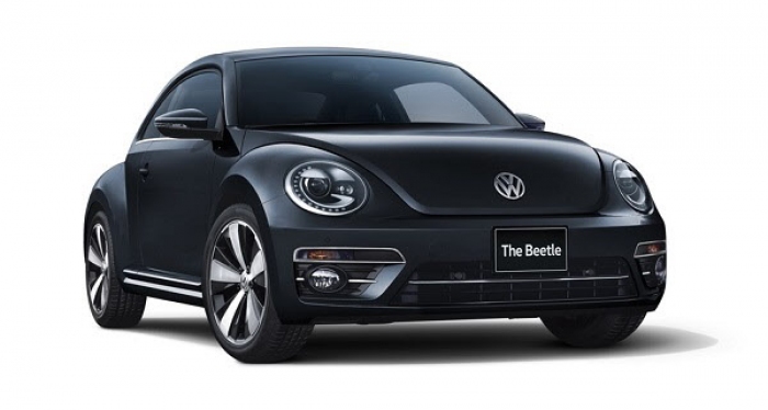 The Beetle Exclusiveディープブラックパールエフェクト。（画像:フォルクスワーゲン　グループ　ジャパン発表資料より）