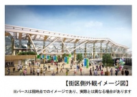 新駅のイメージ。（画像:東日本旅客鉄道発表資料より）