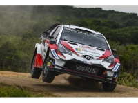 FIA WRC第7戦で、TOYOTA GAZOO Racing World Rally Teamのエサペッカ・ラッピ/ヤンネ・フェルム組(ヤリスWRC #9号車)が総合3位で、今期初の表彰台確保を獲得した