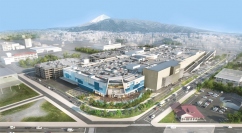 ららぽーと沼津の完成イメージ（三井不動産発表資料より）