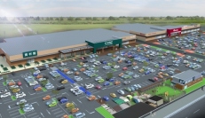 外観イメージ。（写真：カインズの発表資料より）