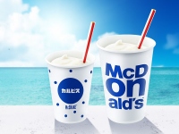「マックシェイク×カルピス」（写真：日本マクドナルドの発表資料より）