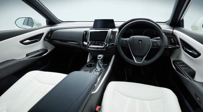 クラウン・コンセプトのインテリア。（画像: トヨタ自動車）