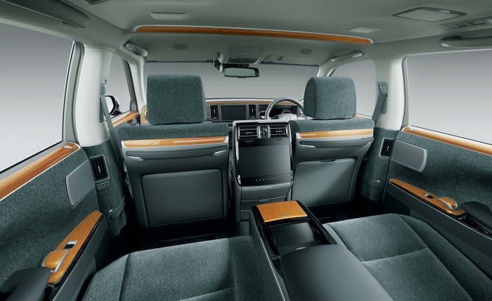 ウールファブリック仕様「瑞響」のインテリア。