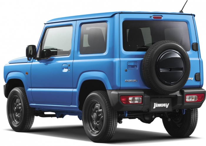新型ジムニー XL ブリスクブルーメタリック（画像: スズキの発表資料より）