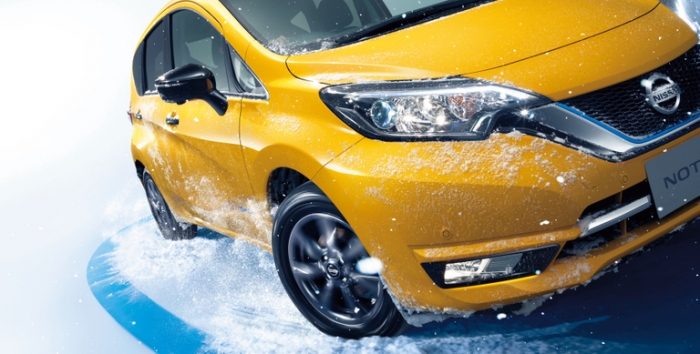 日産「ノート e-POWER」4WD。（画像: 日産自動車）