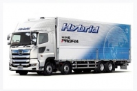 日野プロフィア　ハイブリッド。（画像:日野自動車発表資料より）