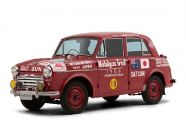 ダットサン 1000セダン「富士号」(画像: 日産自動車の発表資料より)