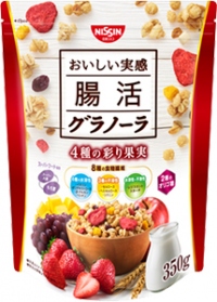 「腸活グラノーラ」。（画像: 日清シスコの発表資料）