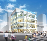 三宮ゼロゲートの外観イメージ（パルコ発表資料より）