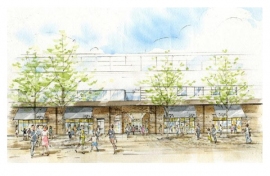 「こかげテラス」のイメージ。（画像:首都圏新都市鉄道発表資料より）