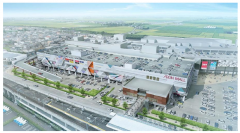 イオンモール名取のリニューアルイメージ（イオンモール発表資料より）