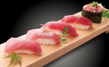 「生本鮪の握り寿司盛り合わせ」(画像: 大庄の発表資料より)