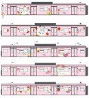 サンリオキャラクターのフルラッピングトレインのイメージ(画像: 京王電鉄の発表資料より) (c) 1976, 2009 SANRIO CO., LTD. ©1976, 1988, 1989, 1993, 1996, 2001, 2018 SANRIO CO., LTD. サンリオキャラクターのフルラッピングトレインのイメージ(画像: 京王電鉄の発表資料より) (c) 1976, 2009 SANRIO CO., LTD. ©1976, 1988, 1989, 1993, 1996, 2001, 2018 SANRIO CO., LTD.