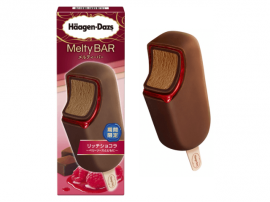 ハーゲンダッツ メルティーバー リッチショコラ ~ベリーソースとともに~。(画像:ハーゲンダッツ ジャパン発表資料より) ハーゲンダッツ メルティーバー リッチショコラ ~ベリーソースとともに~。(画像:ハーゲンダッツ ジャパン発表資料より)