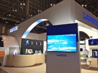 小売業としてCEATECに今回「未来のコンビニ」を初出展したローソン、20社以上の国内のテクノロジー企業と協業して最先端の「おもてなし」を提案した