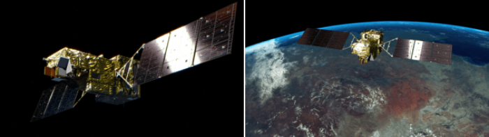 いぶき2号のイメージ。（画像：JAXA発表資料より）