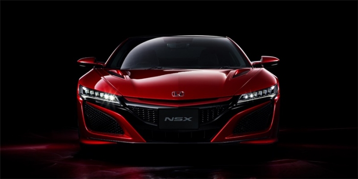 ホンダ・NSX(画像: 本田技研工業の発表資料より)