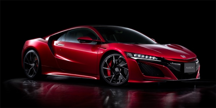 ホンダ・NSX(画像: 本田技研工業の発表資料より)