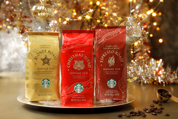 「ホリデーシーズン限定コーヒー」