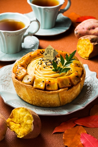 「パブロのチーズタルト　安納蜜芋とアールグレイのお茶会」