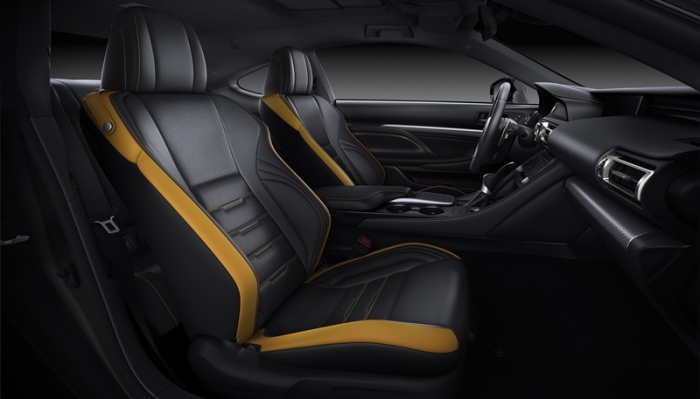 レクサスRC「F SPORT」（画像: トヨタ自動車の発表資料より）