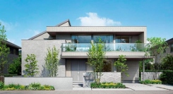 都市型IoT住宅「カサート アーバン」(画像: パナソニック ホームズの発表資料より)