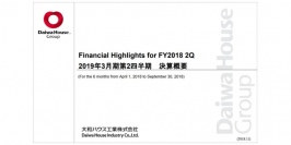 大和ハウス工業、2Qでも売上・利益で過去最高を更新　10期連続の増益を達成