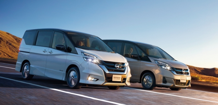 日産セレナ「e-POWER」（画像: 日産自動車の発表資料より）