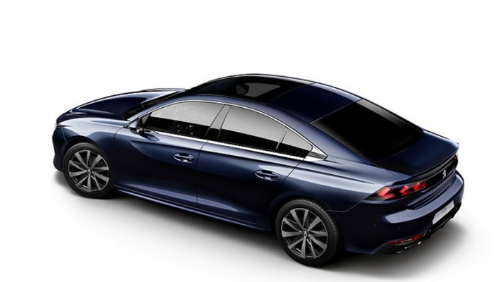 新型508（画像: プジョーの発表資料より）