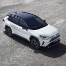 新型「RAV4」。 新型「RAV4」。
