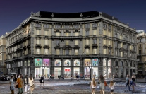 店舗は、1900年代初期にFrancesco BelloriniとIppolito de Staniによって設計された建物にオープン予定となっている。(画像: ユニクロの発表資料より)
