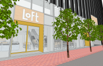 銀座ロフトの増床後イメージ（ロフト発表資料より）