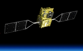 気候変動観測衛星「しきさい」(GCOM-C)のイメージ(C)JAXA 気候変動観測衛星「しきさい」(GCOM-C)のイメージ(C)JAXA