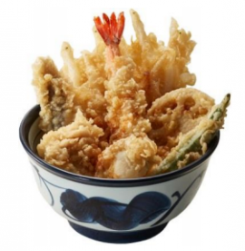 真鱈と白子・白魚の天丼。（画像:ロイヤルホールディングス発表資料より）