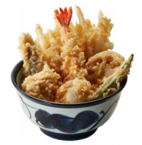真鱈と白子・白魚の天丼。（画像:ロイヤルホールディングス発表資料より）
