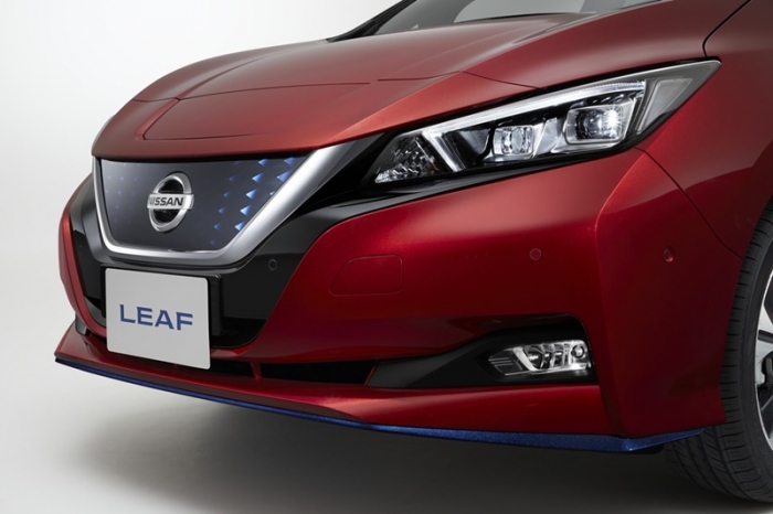 「リーフe+」（画像: 日産自動車の発表資料より）