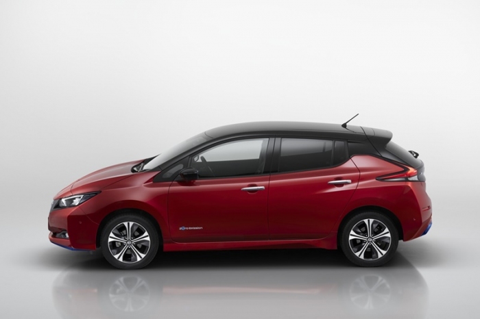 「リーフe+」（画像: 日産自動車の発表資料より）