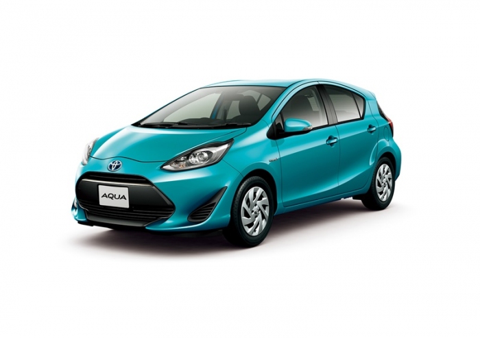 アクア（画像: トヨタ自動車の発表資料より）