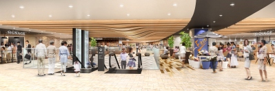 シャポー市川リニューアル後のイメージ（JR東日本都市開発発表資料より）