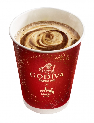 「GODIVA ×　MACHI café　ショコラカフェ」（写真：ローソンの発表資料より）