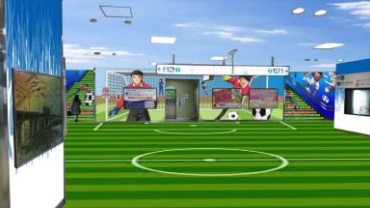 「装飾イメージ:改札内コンコース」（画像:京成電鉄の発表資料より）