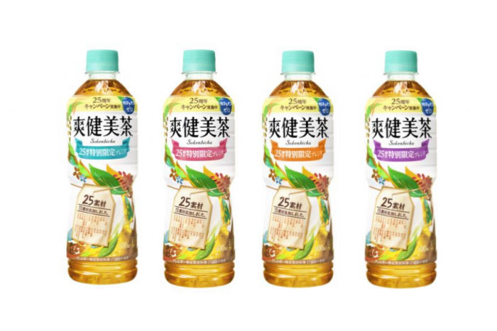 「爽健美茶」25周年特別限定ブレンド　600ml。（画像:日本コカ・コーラ発表資料より）